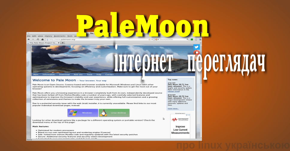 браузер PaleMoon